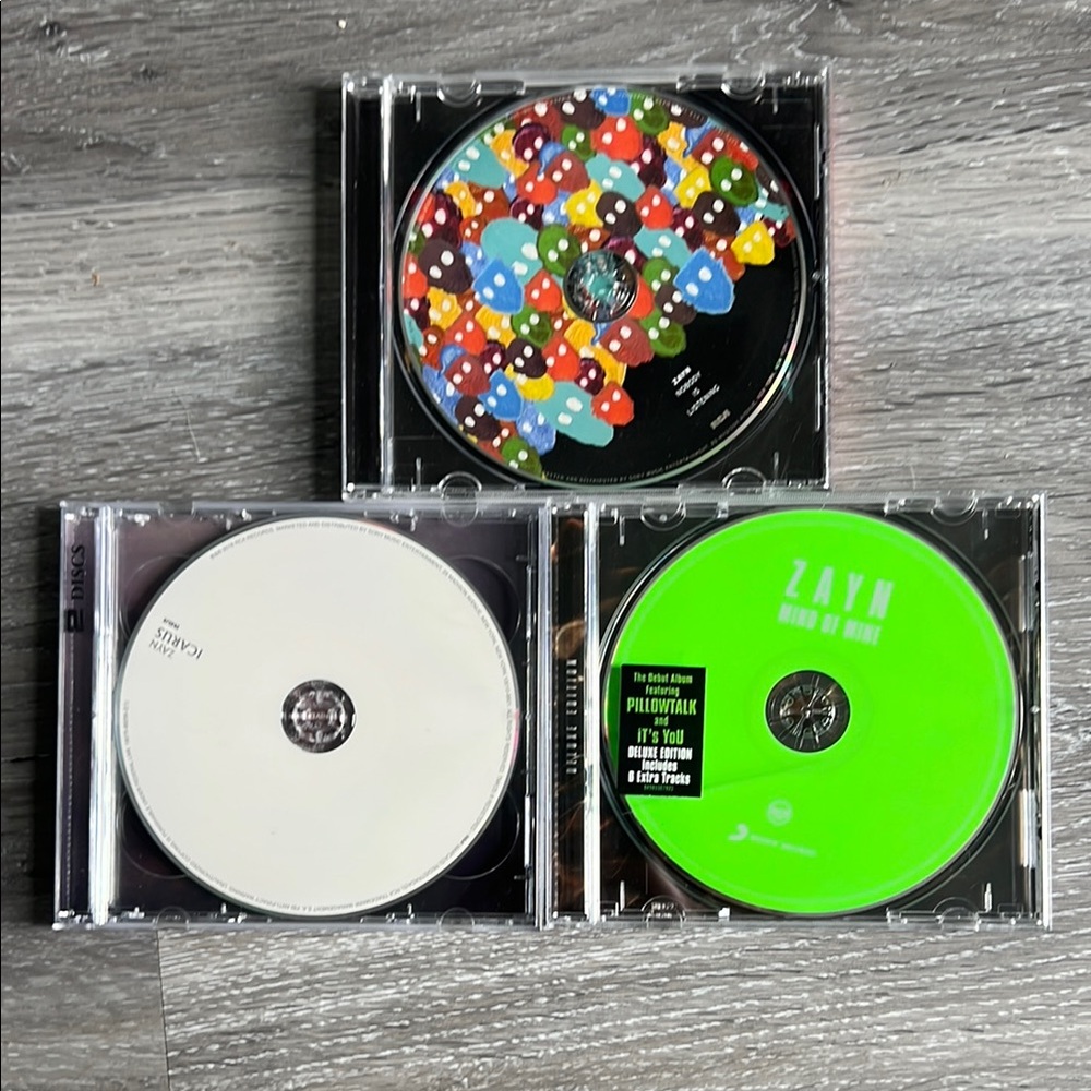 Set of 3 Zayn Malik CD’s